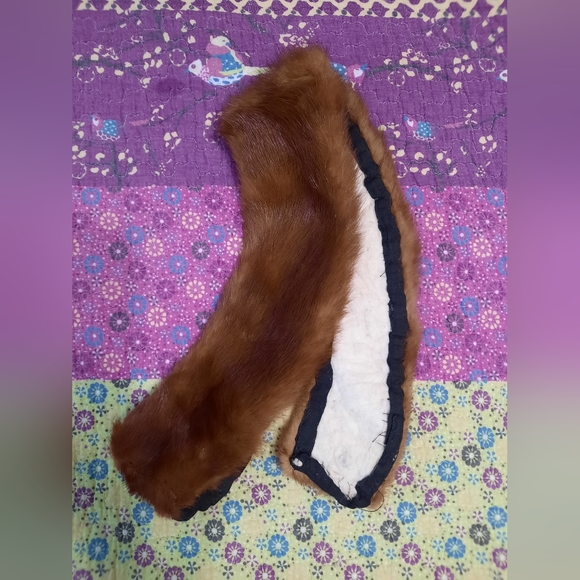 Vintage Genuine Red Fox Fur Stole - Picture 5 of 9